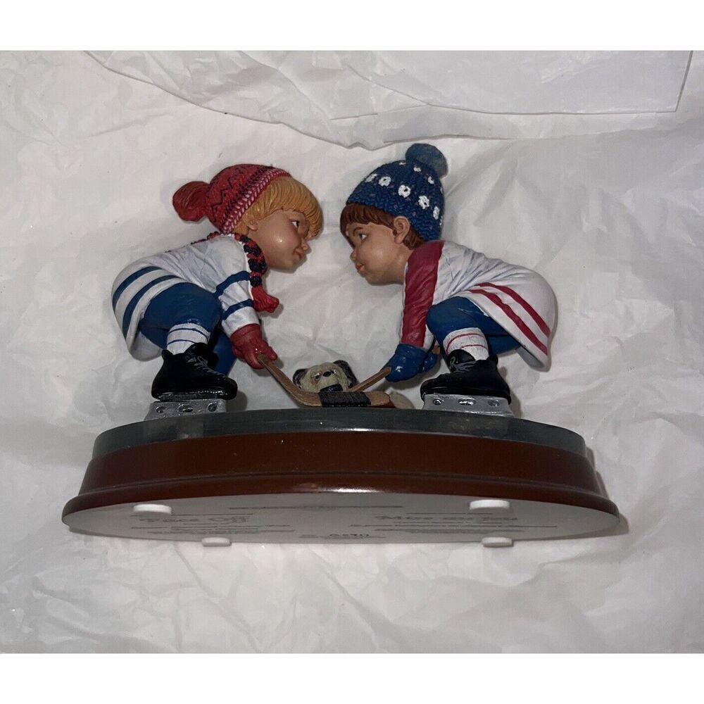 Face Off First issue Stewart Sherwood Hockey Kids Figurine Collection